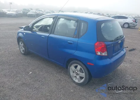 2007 Chevrolet Aveo 5 Ls z USA, uszkodzony, nr VIN KL1TD66697B783325